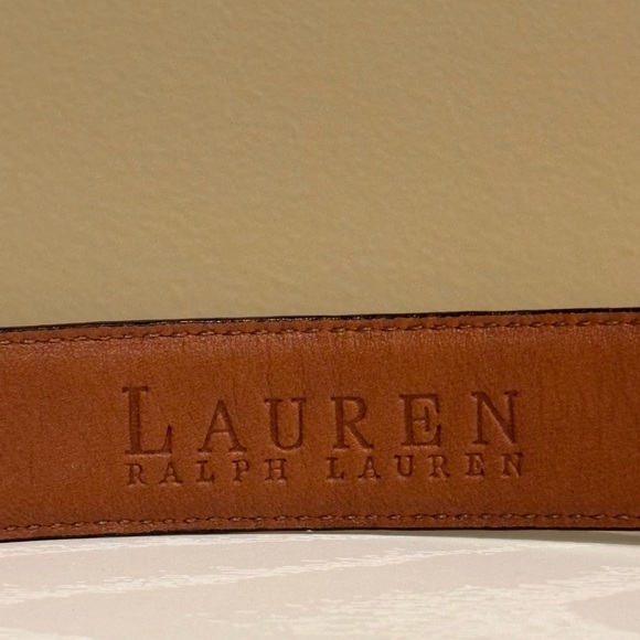 Lauren, Ralph Lauren croc embossed men's belt size small - Picture 4 of 5